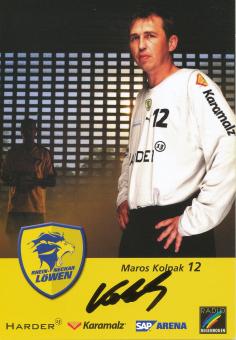 Maros Kolpak  Rhein Neckar Löwen Handball Autogrammkarte original signiert 