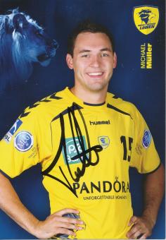 Michael Müller  Rhein Neckar Löwen Handball Autogrammkarte original signiert 