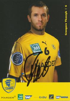 Grzegorz Tkaczyk  Rhein Neckar Löwen Handball Autogrammkarte original signiert 