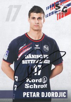 Petar Djordjic  SG Flensburg Handewitt Handball Autogrammkarte original signiert 