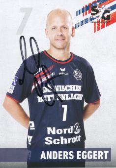 Anders Eggert  SG Flensburg Handewitt Handball Autogrammkarte original signiert 