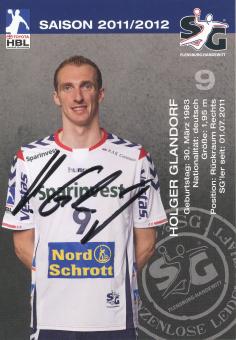Holger Glandorf  SG Flensburg Handewitt Handball Autogrammkarte original signiert 