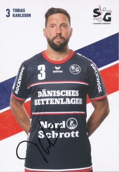 Tobias Karlsson  SG Flensburg Handewitt Handball Autogrammkarte original signiert 