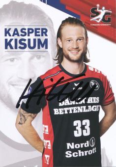 Kasper Kisum  SG Flensburg Handewitt Handball Autogrammkarte original signiert 