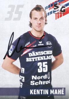 Kentin Mahe  SG Flensburg Handewitt Handball Autogrammkarte original signiert 