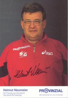 Helmut Neumeier  SG Flensburg Handewitt Handball Autogrammkarte original signiert 