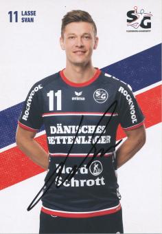 Lasse Svan  SG Flensburg Handewitt Handball Autogrammkarte original signiert 