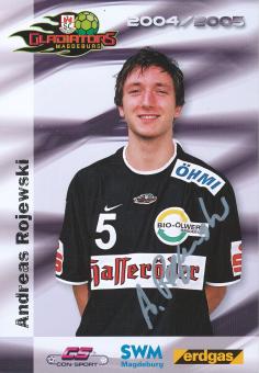 Andreas Rojewski  2004/05  SC Magdeburg Handball Autogrammkarte original signiert 