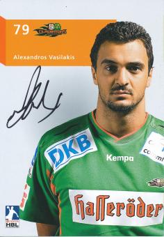 Alexandros Vasilakis  SC Magdeburg Handball Autogrammkarte original signiert 
