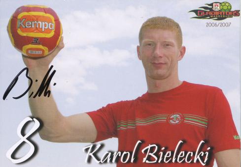 Karol Bielecki  2006/07  SC Magdeburg Handball Autogrammkarte original signiert 
