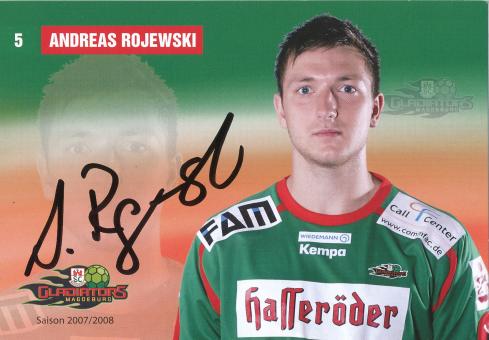 Andreas Rojewski  2011/12  SC Magdeburg Handball Autogrammkarte original signiert 