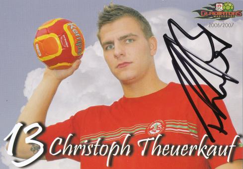 Christoph Theuerkauf  2006/07  SC Magdeburg Handball Autogrammkarte original signiert 