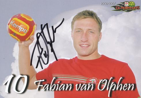 Fabian van Olphen  2006/07  SC Magdeburg Handball Autogrammkarte original signiert 