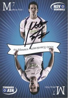 Matthias Flohr  Hamburger SV  Handball Autogrammkarte original signiert 