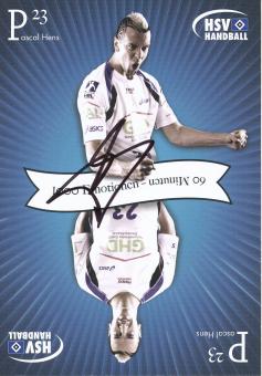 Pascal Hens  Hamburger SV  Handball Autogrammkarte original signiert 