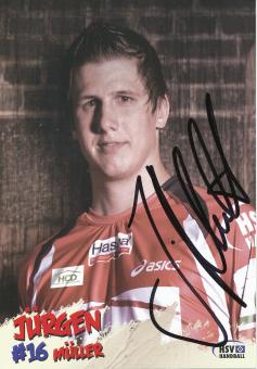 Jürgen Müller  Hamburger SV  Handball Autogrammkarte original signiert 