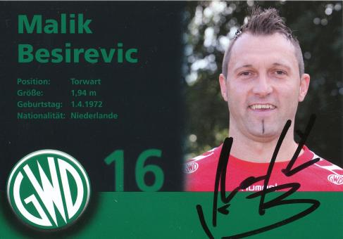 Malik Besirevic  GWD Minden  Handball Autogrammkarte original signiert 