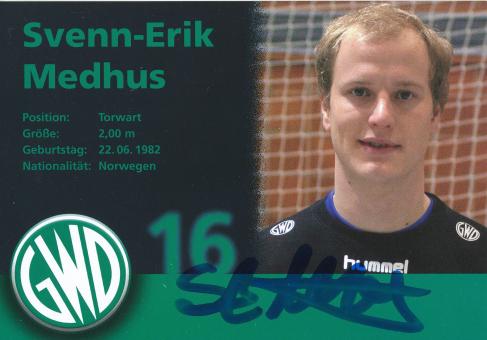 Svenn Erik Medhus  GWD Minden  Handball Autogrammkarte original signiert 