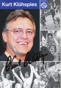Kurt Klühspies  Handball Autogrammkarte original signiert 