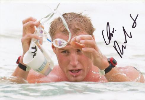 Christian Reichert  Schwimmen  Autogramm Foto original signiert 
