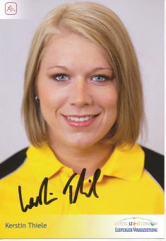 Kerstin Thiele  Judo  Autogrammkarte  original signiert 