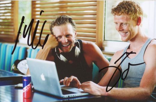 Julius Brink & Jonas Reckermann  Beachvolleyball  Autogramm Foto  original signiert 