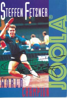 Steffen Fetzner  Tischtennis  Autogrammkarte  original signiert 