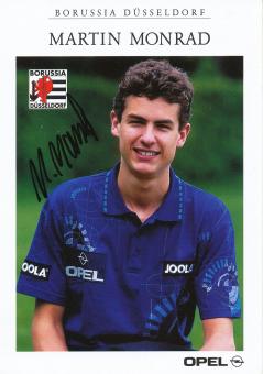 Martin Monrad  Borussia Düsseldorf  Tischtennis  Autogrammkarte  original signiert 