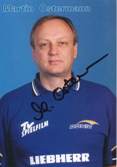 Martin Ostermann  Tischtennis  Autogrammkarte  original signiert 
