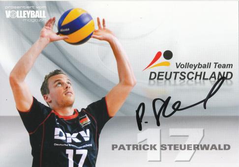Patrick Steuerwald  Volleyball  Autogrammkarte  original signiert 