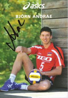 Björn Andrae  Volleyball  Autogrammkarte  original signiert 