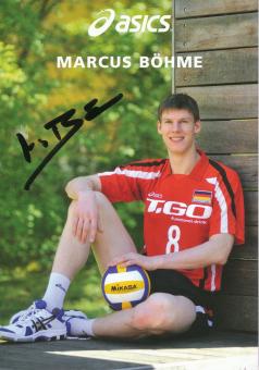 Marcus Böhme  Volleyball  Autogrammkarte  original signiert 