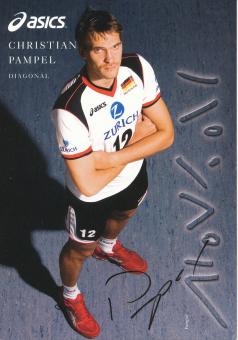 Christian Pampel  Volleyball  Autogrammkarte  original signiert 