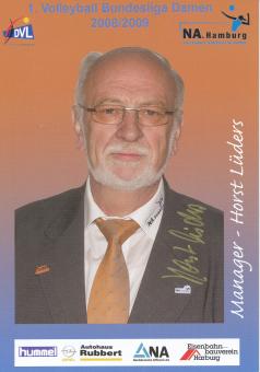 Horst Lüders  VT Aurubis Hamburg  Volleyball  Autogrammkarte  original signiert 