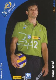 Joao Jose  VFB Friedrichshafen  Volleyball  Autogrammkarte  original signiert 