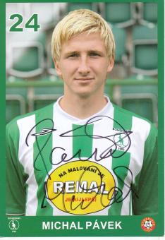 Michal Pavek  Bohemians Prag  Fußball Autogrammkarte  original signiert 