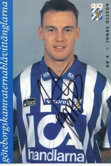 Jonas Olsson  IFK Göteborg  Fußball Autogrammkarte  original signiert 