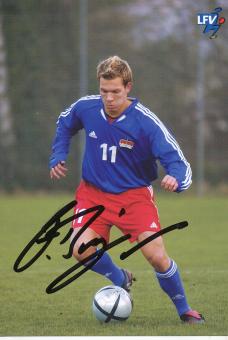 Franz Burgmeier  Lichtenstein Nationalteam Fußball Autogrammkarte  original signiert 