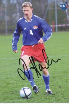 Daniel Hasler  Lichtenstein Nationalteam Fußball Autogrammkarte  original signiert 