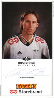 Christer Besma  Rosenborg Trondheim Fußball Autogrammkarte  original signiert 