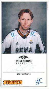 Christer Besma  Rosenborg Trondheim Fußball Autogrammkarte  original signiert 