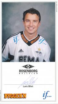 Lars Blixt  Rosenborg Trondheim Fußball Autogrammkarte  original signiert 