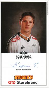 Espen Edvardsen  Rosenborg Trondheim Fußball Autogrammkarte  original signiert 