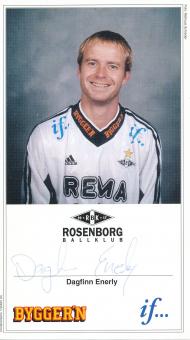 Dagfinn Enerly  Rosenborg Trondheim Fußball Autogrammkarte  original signiert 