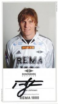 Frode Johnsen  Rosenborg Trondheim Fußball Autogrammkarte  original signiert 