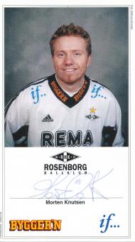 Morten Knutsen  Rosenborg Trondheim Fußball Autogrammkarte  original signiert 