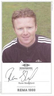 Rune Skarsfjord  Rosenborg Trondheim Fußball Autogrammkarte  original signiert 