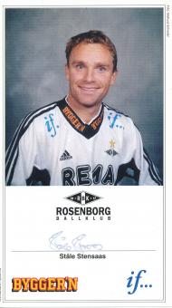 Stale Stensaas  Rosenborg Trondheim Fußball Autogrammkarte  original signiert 