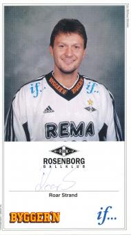 Roar Strand  Rosenborg Trondheim Fußball Autogrammkarte  original signiert 