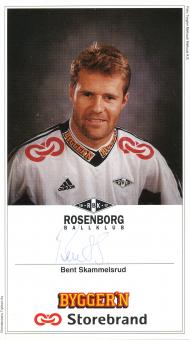 Bent Skammelsrud  Rosenborg Trondheim Fußball Autogrammkarte  original signiert 